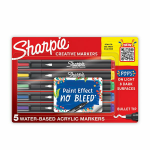 Sharpie 2196902 marker 5 pc(s) Bullet tip Blue, Green, Orange, Purple, Red, Yellow