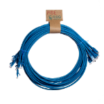 Cablenet 1.5m Cat6 RJ45 Blue U/UTP LSOH 24AWG Snagless Booted Patch Lead (PK10)