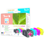 Peach 316405 ink cartridge 5 pc(s) Black, Cyan, Magenta, Yellow