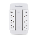 CyberPower CSP600WSURC5 surge protector White 6 AC outlet(s) 125 V