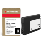 AgfaPhoto Compatible Ink Cartridge, Black, Replacement for HP No. 950 XL black, CN045AE, 2/300 Pages