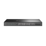 TP-Link Omada SG3428MP Network Switches Managed L2+ Gigabit Ethernet (10/100/1000) Power over Ethernet (PoE) support 1U Black