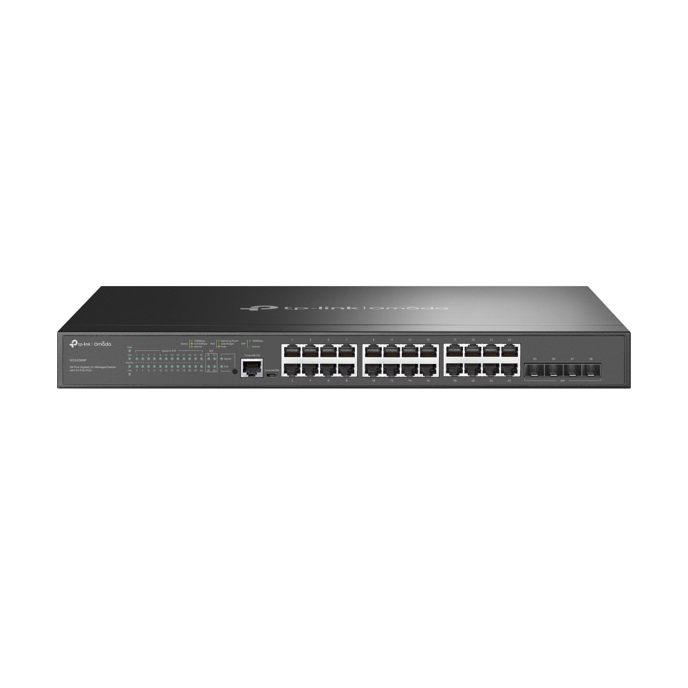 SG3428MP TP-LINK Switch SG3428MP 24xGBit/4xSFP PoE+ Managed