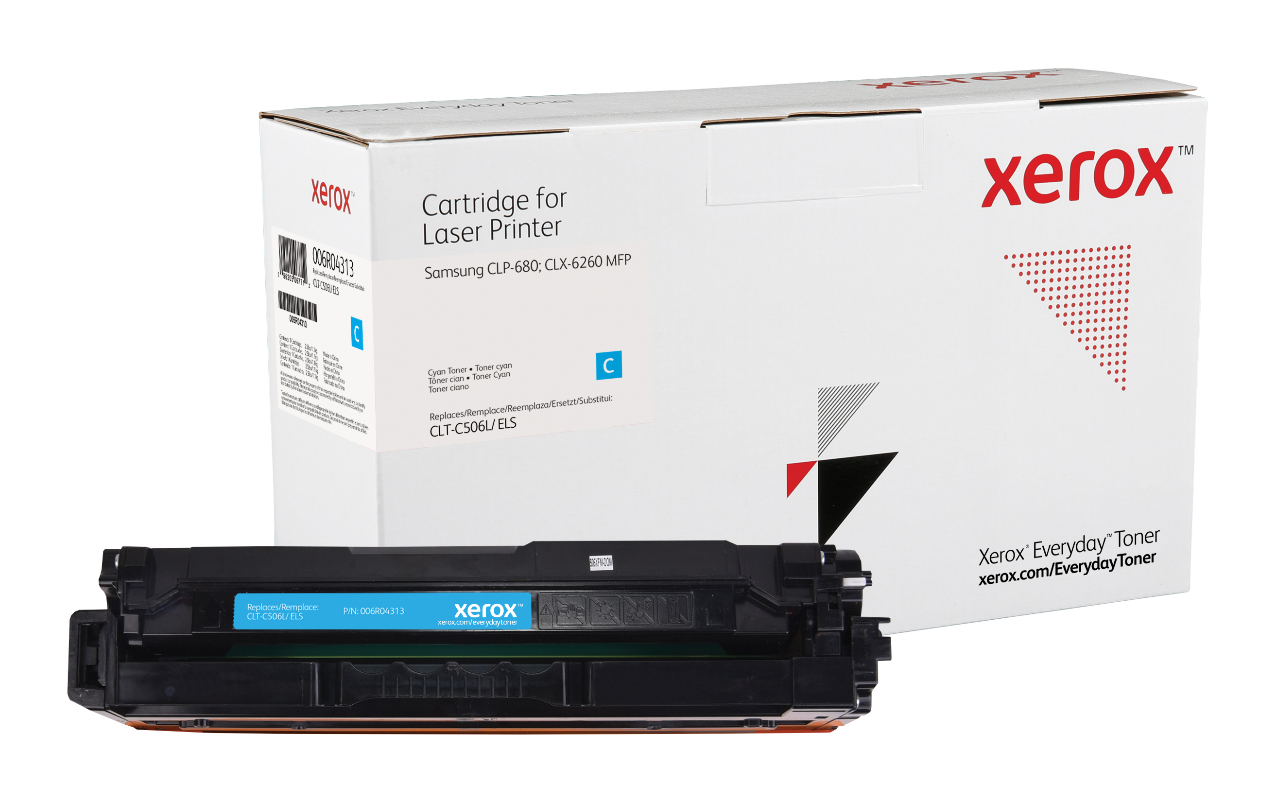 Image of Xerox 006R04313 Toner cartridge cyan, 3.5K pages (replaces Samsung...