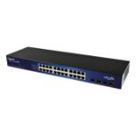 ALLNET 127211 Managed L2 Gigabit Ethernet (10/100/1000) 19U Zwart