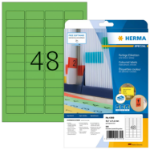 HERMA Coloured Labels A4 45.7x21.2 mm green paper matt 960 pcs.