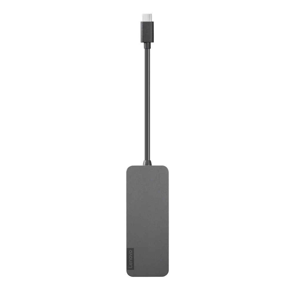 Lenovo 4X90X21427 interface hub USB 3.2 Gen 2 (3.1 Gen 2) Type-C 20000 Mbit/s Grey
