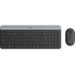 Logitech MK470 Slim Wireless Combo keyboard RF Wireless QWERTY Danish, Finnish, Norwegian, Swedish Graphite