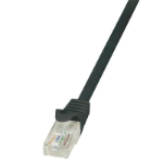 LogiLink 3m Cat.5e U/UTP RJ45 networking cable Black Cat5e U/FTP (STP)