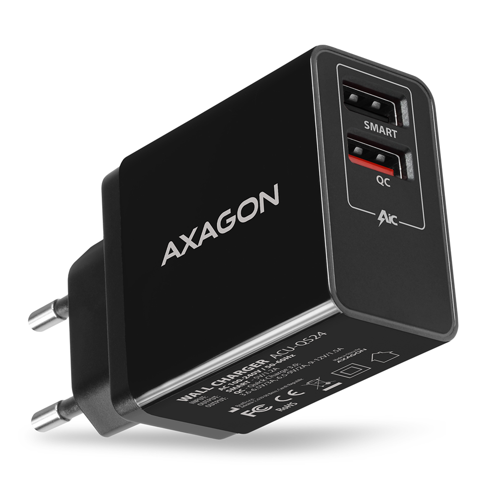 EU Product - ACU-QS24 - Indoor - AC - - Schwarz - Charger thumbnail