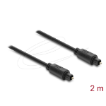 DeLOCK 90925 audio cable 2 m TOSLINK Black