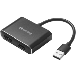 Sandberg USB to 2xHDMI Link
