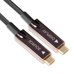 CLUB3D USB Gen 2 Type C actieve optische kabel 4K 60Hz Ultra HD unidirectioneel M/M 20 meter