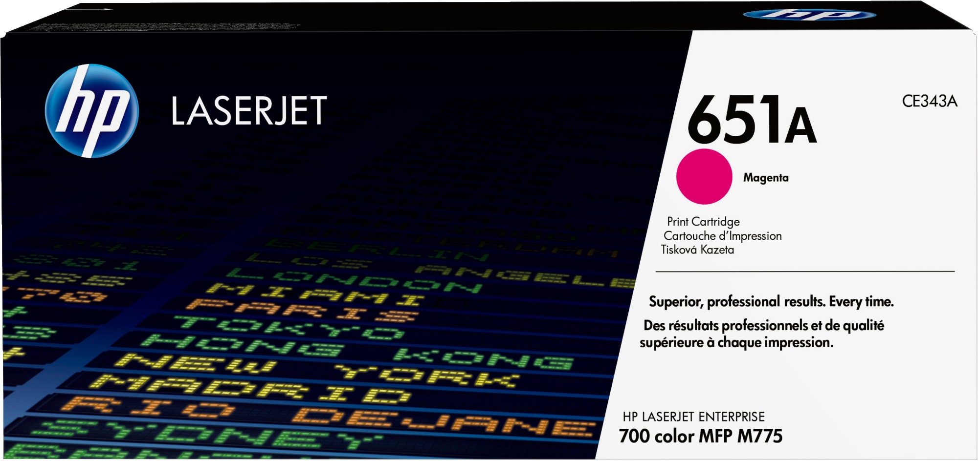HP CE343A/651A Toner cartridge magenta, 16K pages ISO/IEC 19798 for HP LaserJet 700 M775