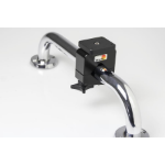 Brodit Pipe Mount with mounting plate Actieve houder Zwart