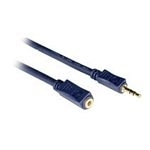 C2G 5m Velocity 3.5mm Stereo Audio Extension Cable M/F audio cable Black