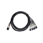 ATGBICS ET6402-10DAC-3M Edgecore Compatible Direct Attach Copper Breakout Cable 40G QSFP+ to 4x10G SFP+ (3m, Passive)