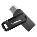 SanDisk Ultra Dual Drive USB flash drive 128 GB USB Type-A / USB Type-C 3.2 Gen 1 (3.1 Gen 1) Black, Silver