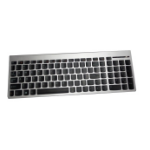 Lenovo 25216257 keyboard Universal RF Wireless QWERTY UK English Black, Silver