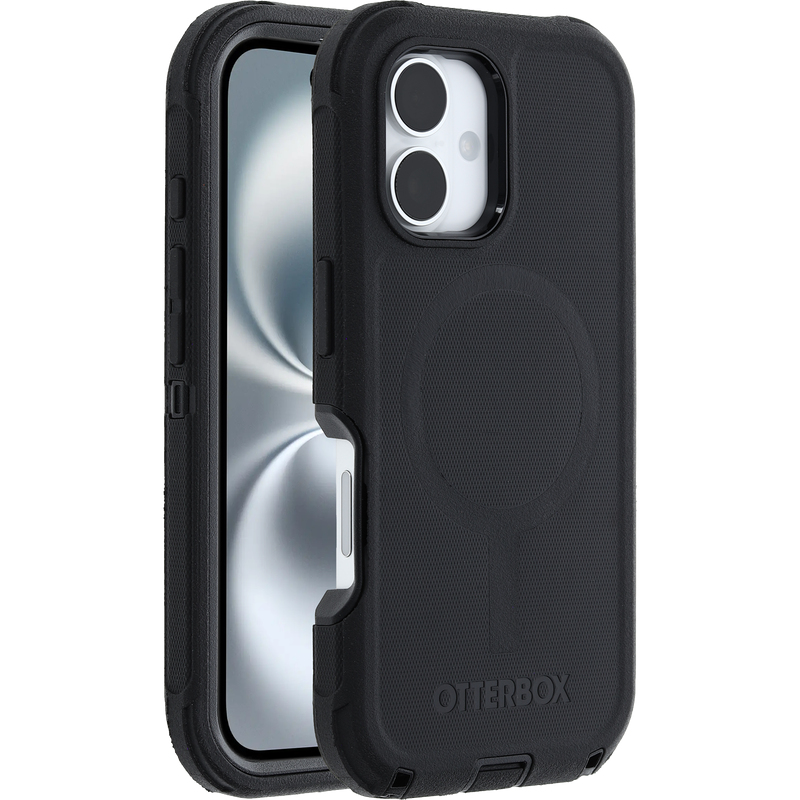 OtterBox Defender Pro for MagSafe Series for Apple iPhone 16, black - No Retail Packaging