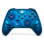 Microsoft Sky Cipher Blue, Transparent Bluetooth/USB Gamepad Analogue / Digital Android, PC, Xbox One, Xbox Series S, Xbox Series X, iOS