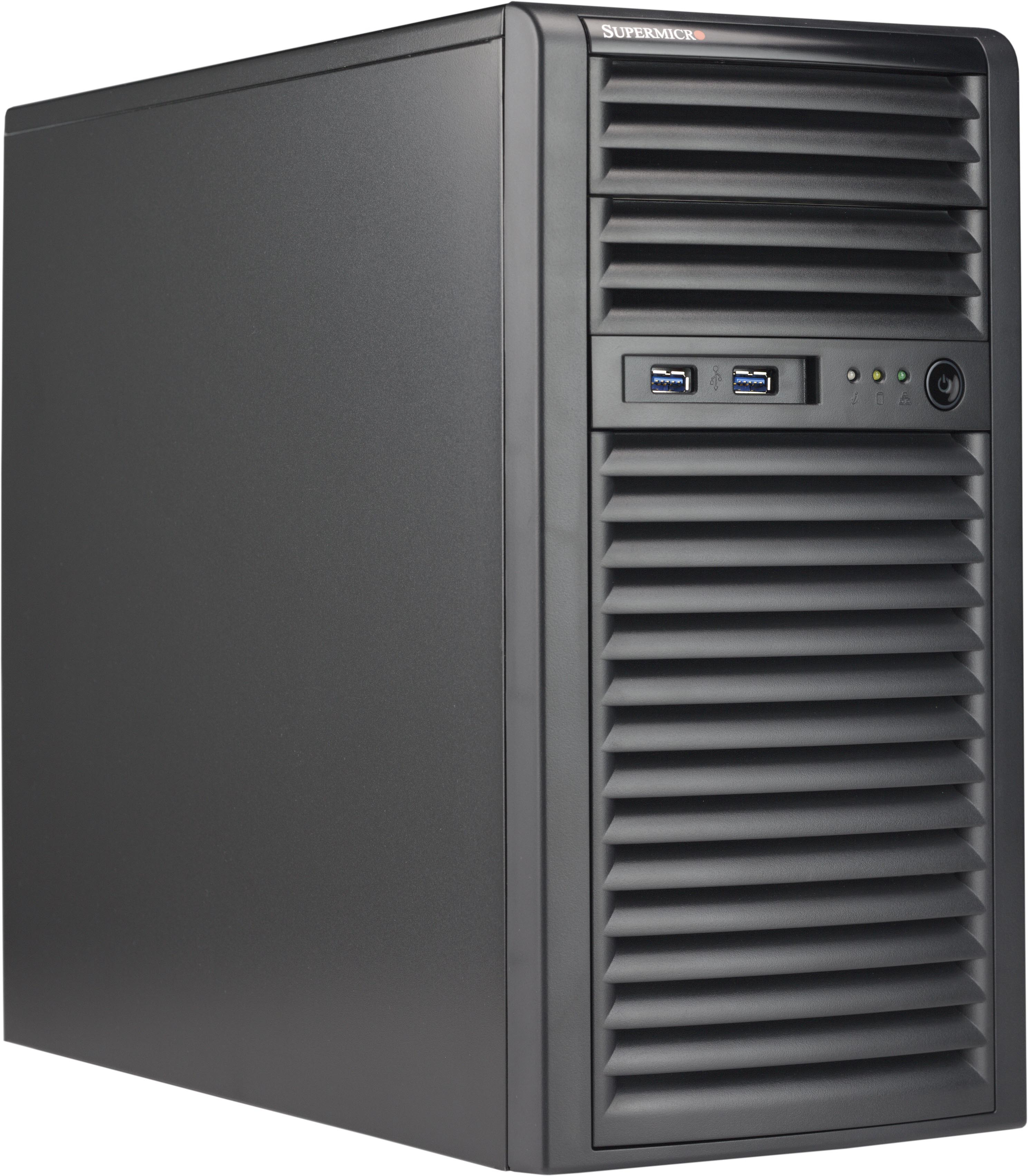 Image of Supermicro CSE-731I-404B computer case Mini Tower Black 400 W