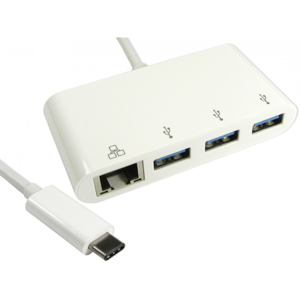 Cables Direct USB3C-ETHGHUBA laptop dock/port replicator USB 3.2 Gen 1 ...