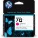HP Cartucho de Tinta DesignJet 712 magenta de 29 ml