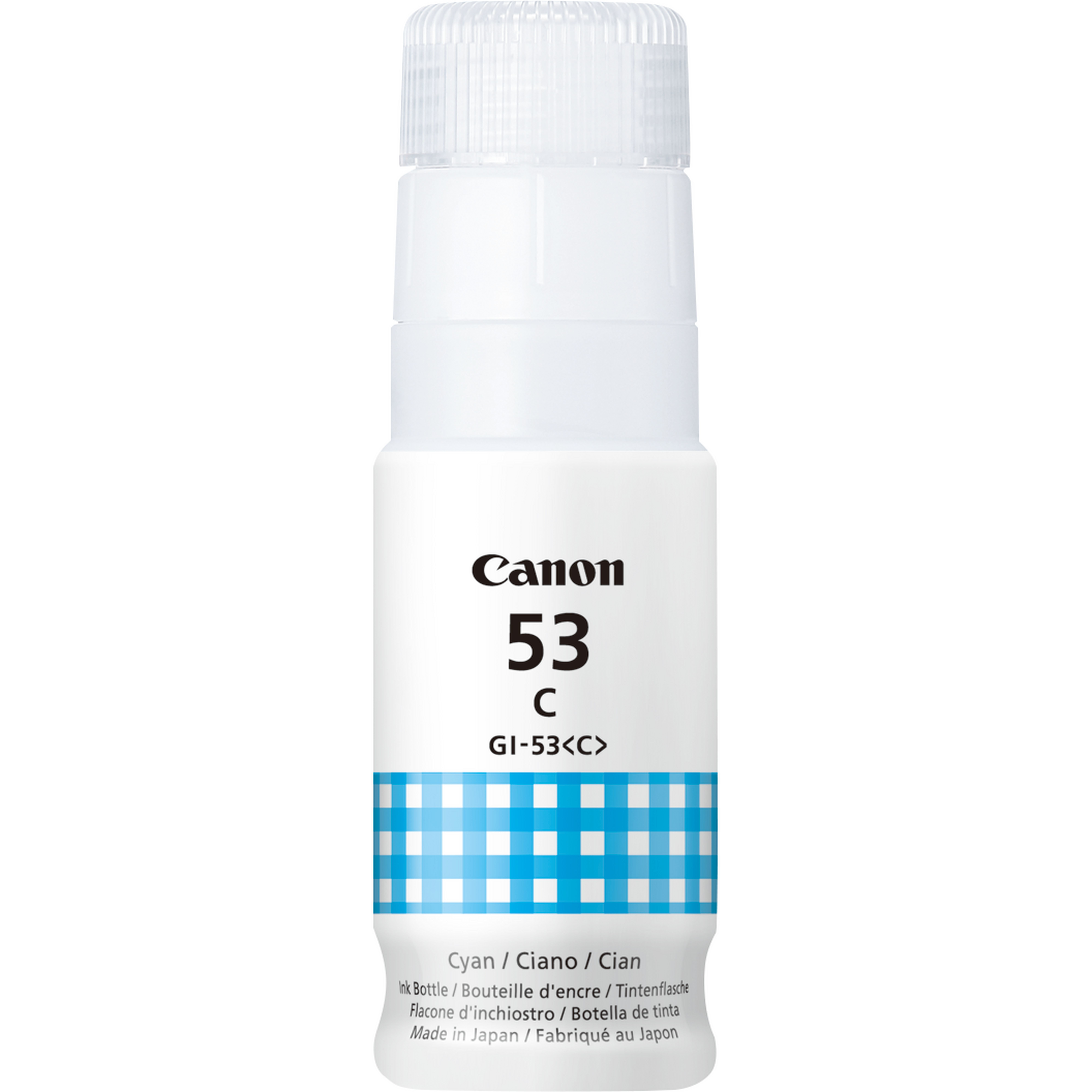 Image of Canon 4673C001/GI-53C Ink bottle cyan, 3K pages 60ml for Canon...