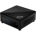 MSI Cubi 5 12M-458EU Intel® Core™ i5 i5-1235U 8 GB DDR4-SDRAM 512 GB SSD Windows 11 Pro Mini PC Zwart