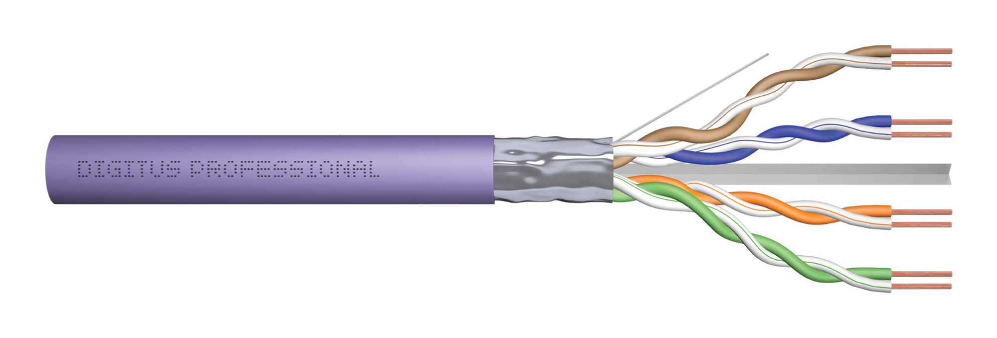 Digitus CAT 6 F/UTP installation cable, 305 m, simplex, Eca