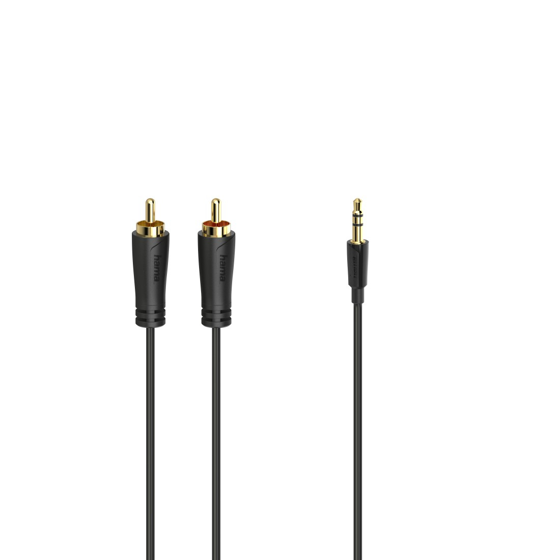 Hama Black 00205260 Audio Cable 1.5 M 3.5Mm 2 X Rca