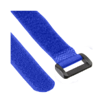 InLine Cable Strips hook-and-loop 20 x 400mm 10 pcs. blue