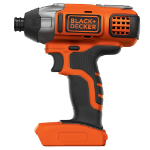 Black & Decker BDCIM18N-XJ power screwdriver/impact driver 3000 RPM Black, Orange