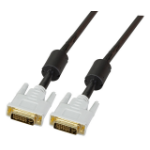 EFB Elektronik K5435.5V1 DVI kabel 5 m DVI-D Zwart