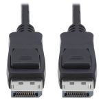 Tripp Lite P580-006-V4 DisplayPort 1.4 Cable (M/M) - UHD 8K, HDR, 4:2:0, HDCP 2.2, Latching Connectors, Black, 6 ft.