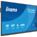iiyama TN7505A-B1AG Signage Display Interactive flat panel 189.3 cm (74.5") 500 cd/m² 4K Ultra HD Black Touchscreen