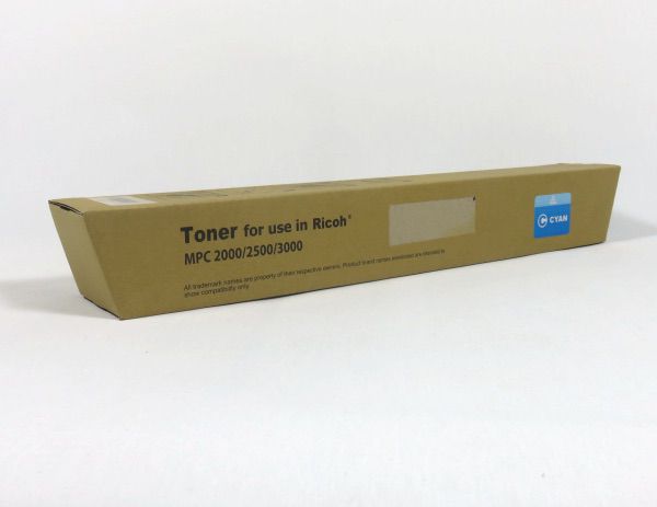 Image of DATA DIRECT Ricoh MPC2500 MPC3000 Toner Cyan Compatible