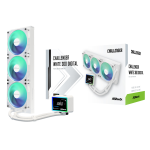 Asrock Challenger White 360 Digital Processor Kit voor vloeistofkoeling 12 cm Wit