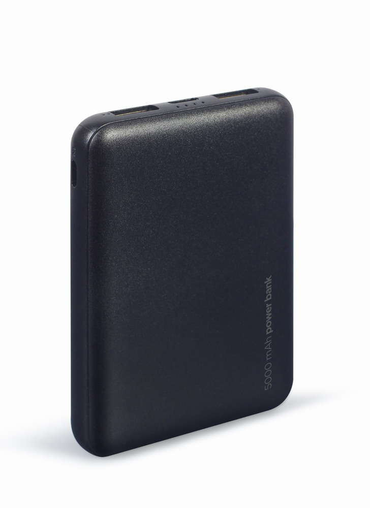 PB05-02 GEMBIRD Powerbank 5.000 mAh 2x USB schwarz