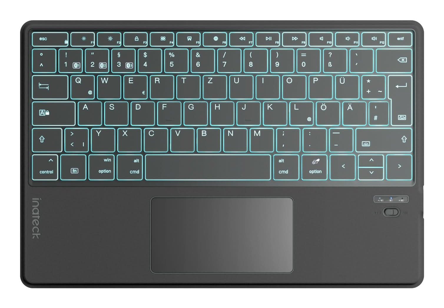 Inateck KB01104_GRAY tablet spare part/accessory Keyboard