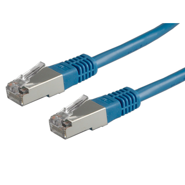 ROLINE FTP Patch Cord Cat.5e. blue 5 m