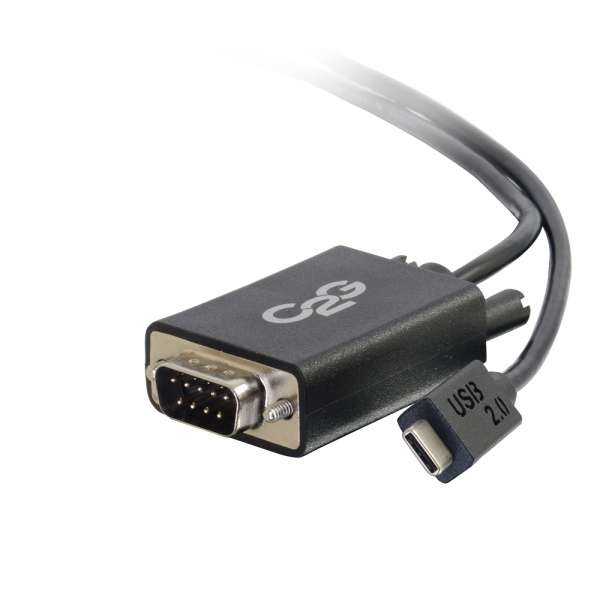 C2G USB 2.0 USB-C To DB9 Serial RS232 Adapter Cable - USB / Serial Cab