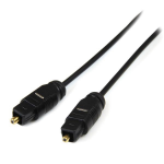 StarTech.com THINTOS15 audio cable 181.1" (4.6 m) TOSLINK Black