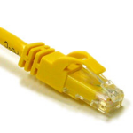 C2G 5ft Cat6 550MHz Snagless Patch Cable Yellow networking cable 59.1" (1.5 m)