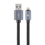 Gembird CCB-MUSB2B-AMLM-6 mobile phone cable Black 1.8 m USB A Lightning