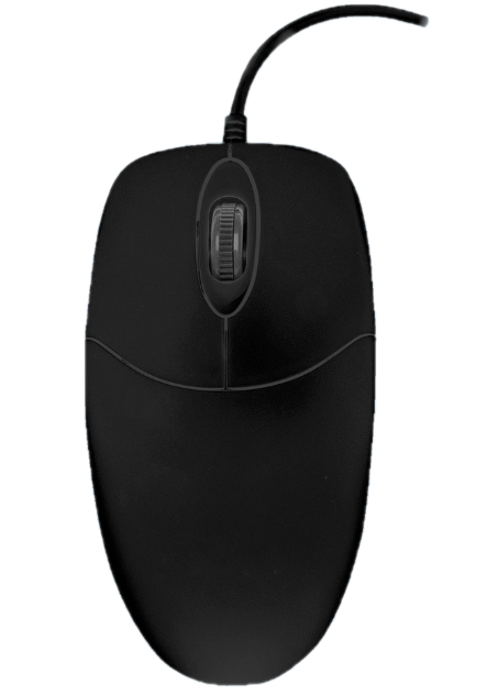 Contour Design Active Key Contour Washable Mouse IP68 Scroll Wheel Wired Black PMJ1