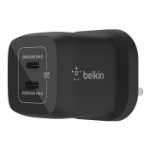 Belkin WCH011MYBK mobile device charger Universal Black AC Fast charging Indoor