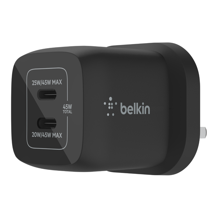 Image of Belkin WCH011MYBK mobile device charger Universal Black AC Fast...