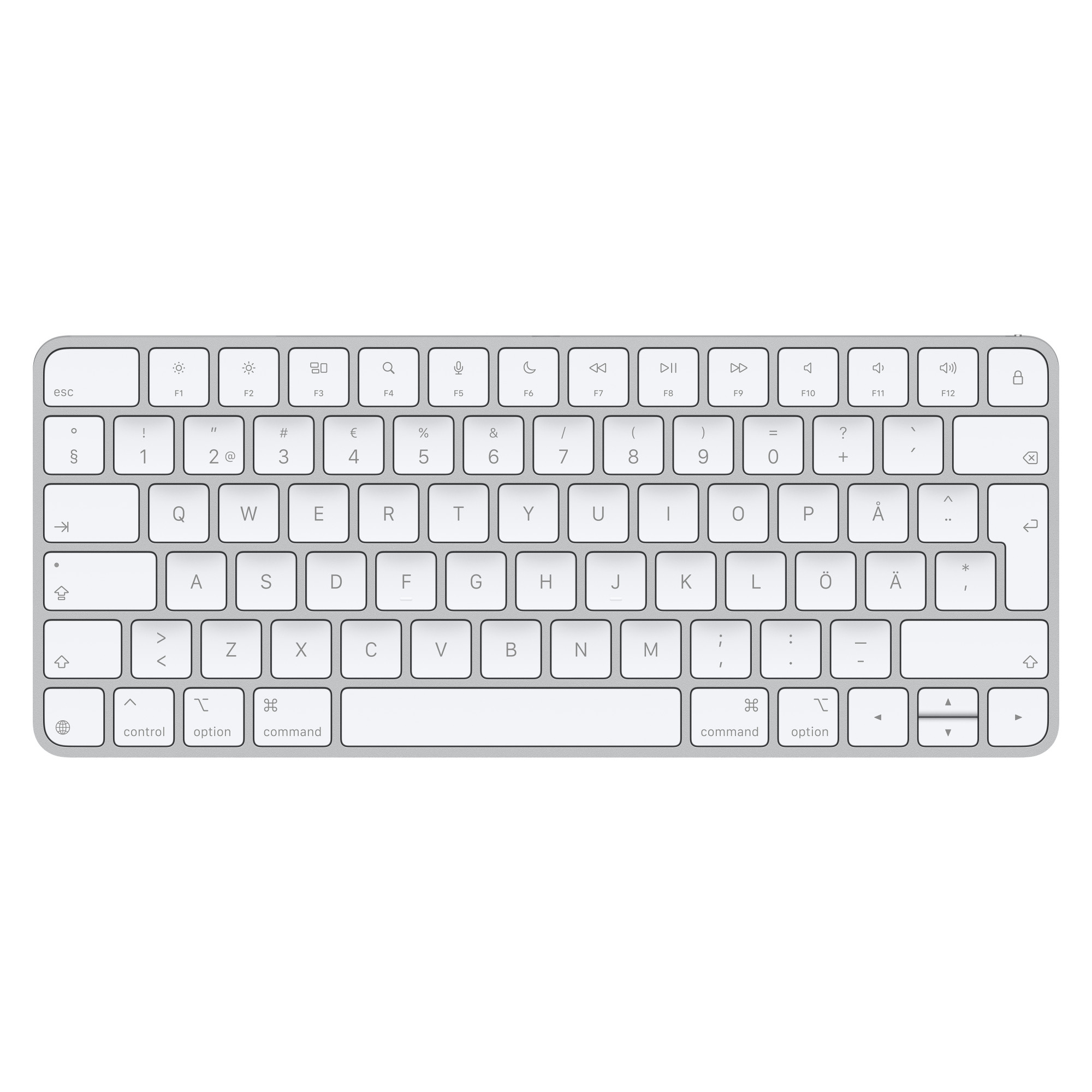 Apple Magic keyboard Universal USB + Bluetooth QWERTY Finnish. Swedish